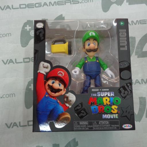 Figura Luigi 13 cm - Super Mario Bros La Pelicula