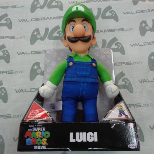 Figura Luigi 30 cm - Super Mario Bros La Pelicula