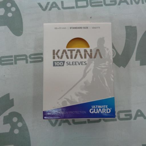 Fundas Ultimate Guard: Katana Sleeves Tamaño Estándar Amarillo / Rojo / Naranja / Turquesa
