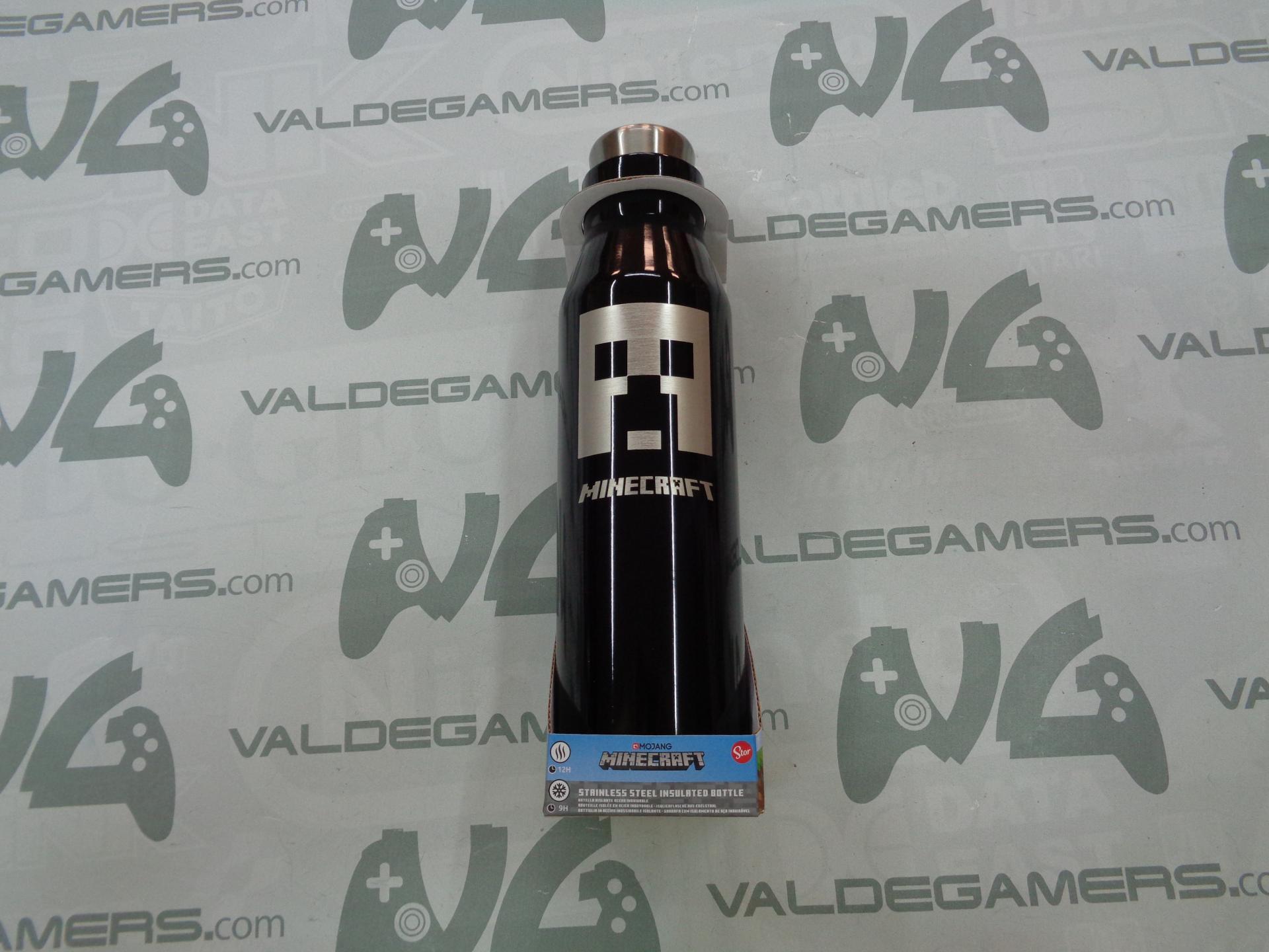 Botella Termo Acero inox Minecraft 580ml - NUEVO