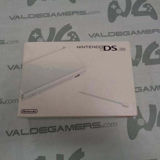 Nintendo DS Lite blanca + caja