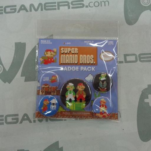 Pack Chapas Super Mario Bros