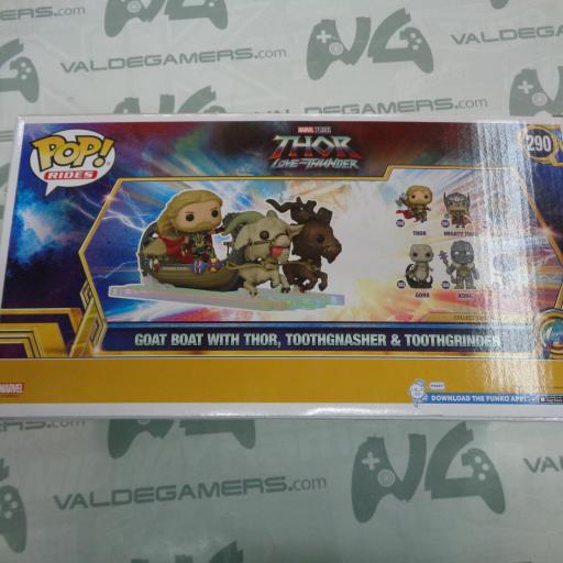 Funko Pop - Goat Boat with Thor , Toothgnasher y Toothgrinder - 290 [1]