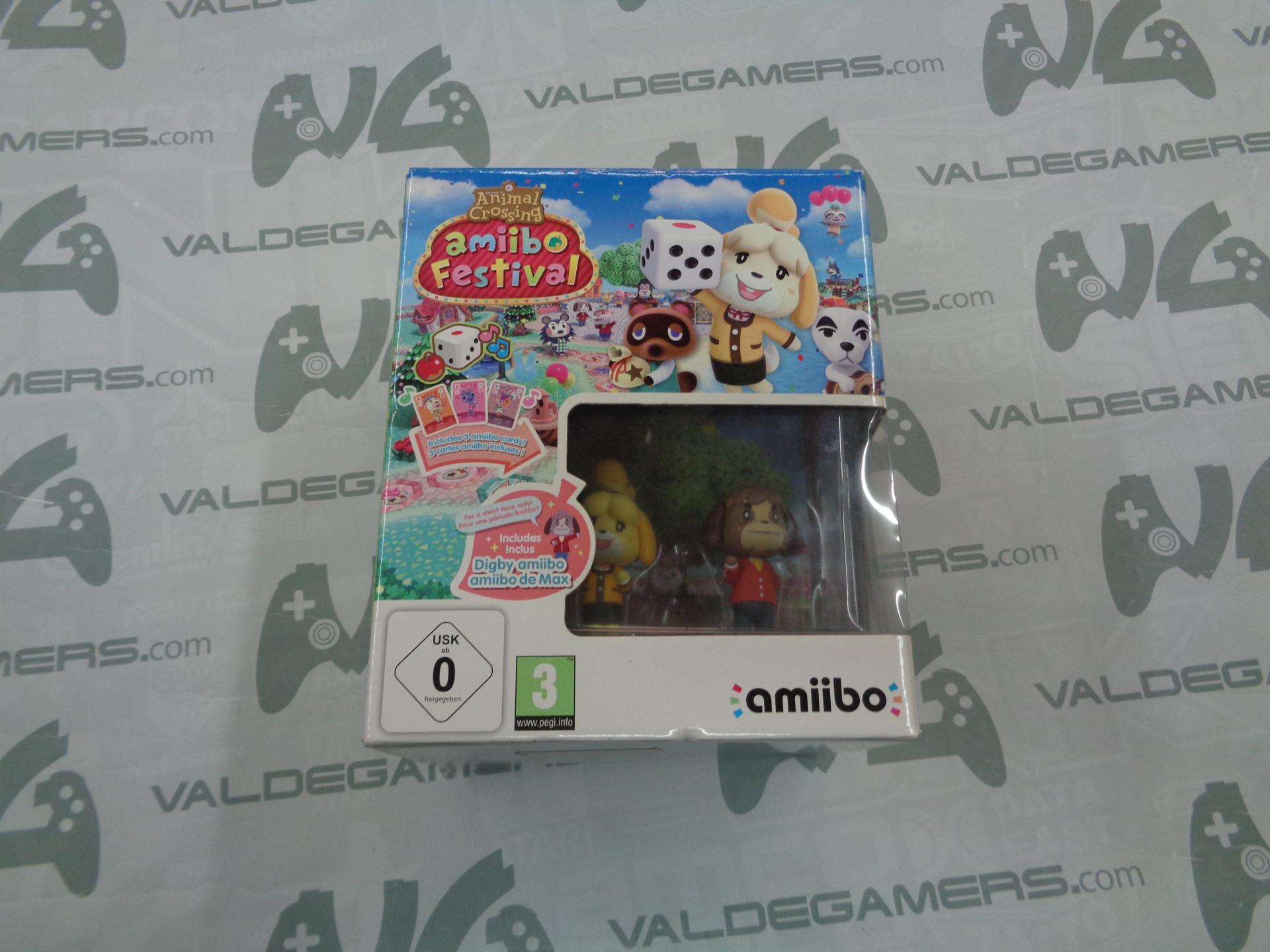 Animal Crossing Amiibo Festival + 2 Amiibo + Cartas