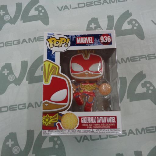 Funko Pop - Gingerbread Captain Marvel - 936