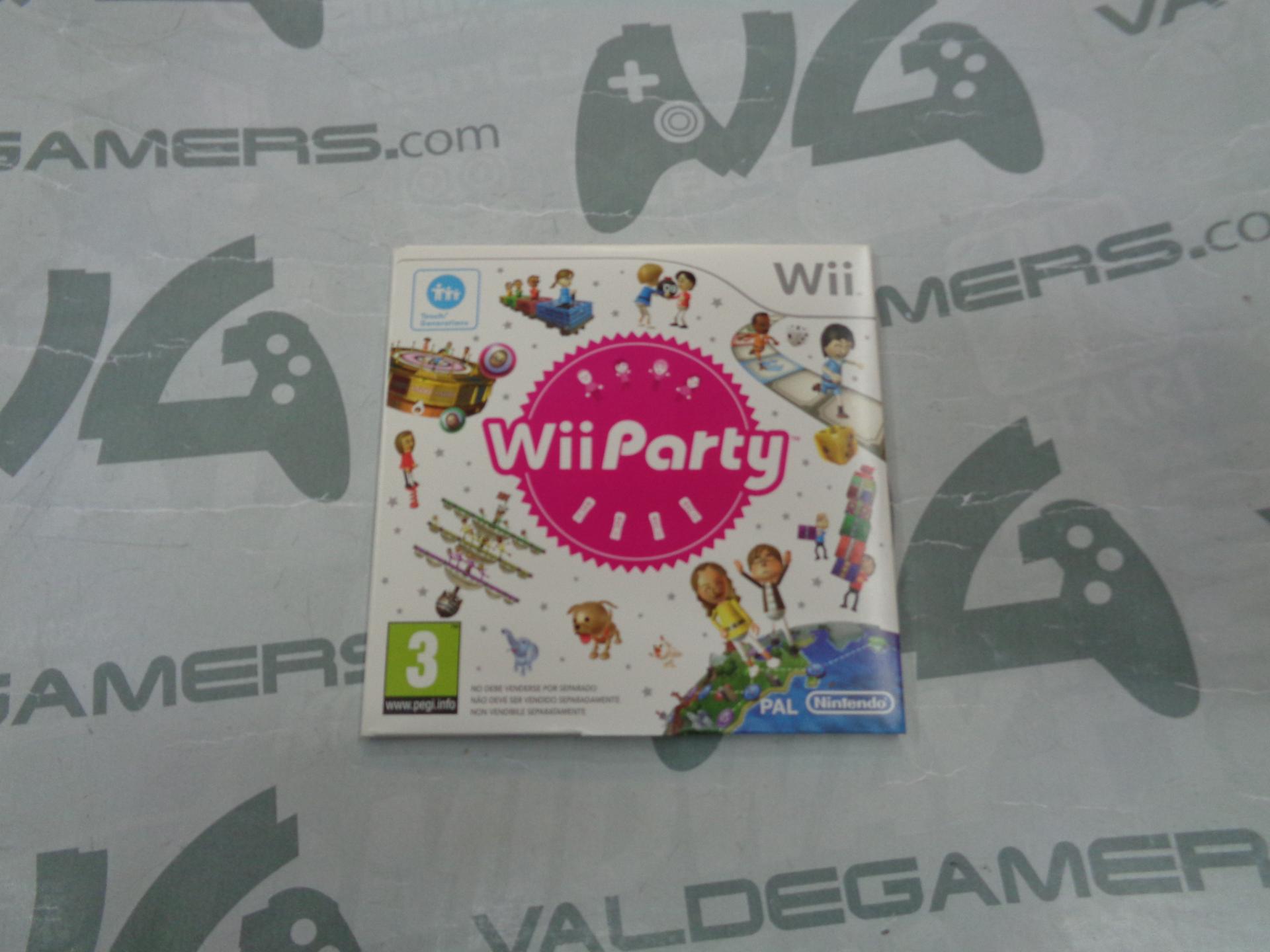 Wii Party sobre carton