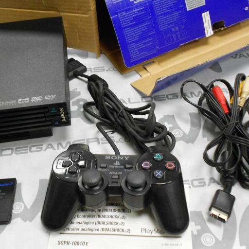 Playstation 2 fat en caja  + mando original  + memory card [4]