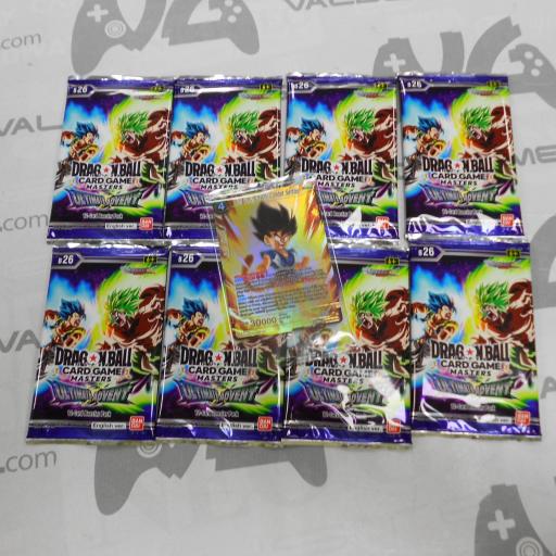 Set 8 Sobres + carta especial Dragon Ball Super Card Game: Ultimate Advent EX SET 09 B26