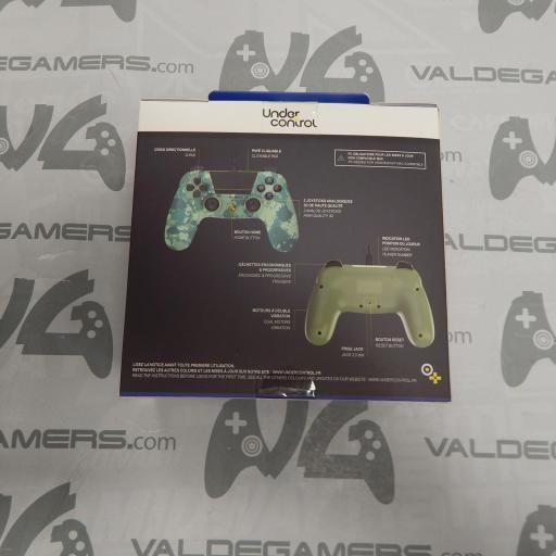 Mando Ps4 camuflaje con cable y conector auricular - NUEVO [1]