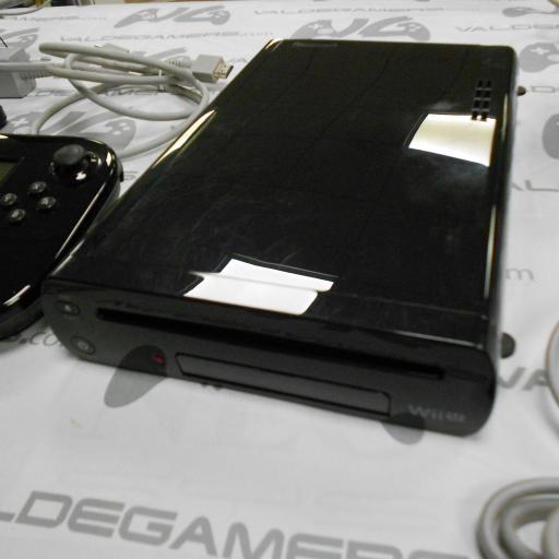Wii U 32GB Premium Negro + tabletop y cables [3]