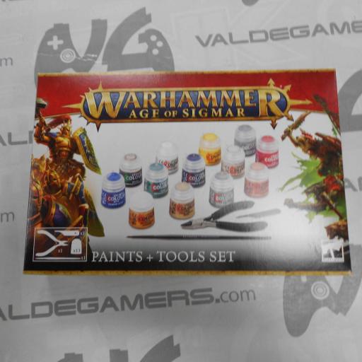 Warhammer Age of Sigmar - Paints + Tools set - 80-17