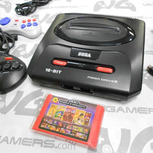 consola  Mega Drive 2 + multijuego + mando [1]