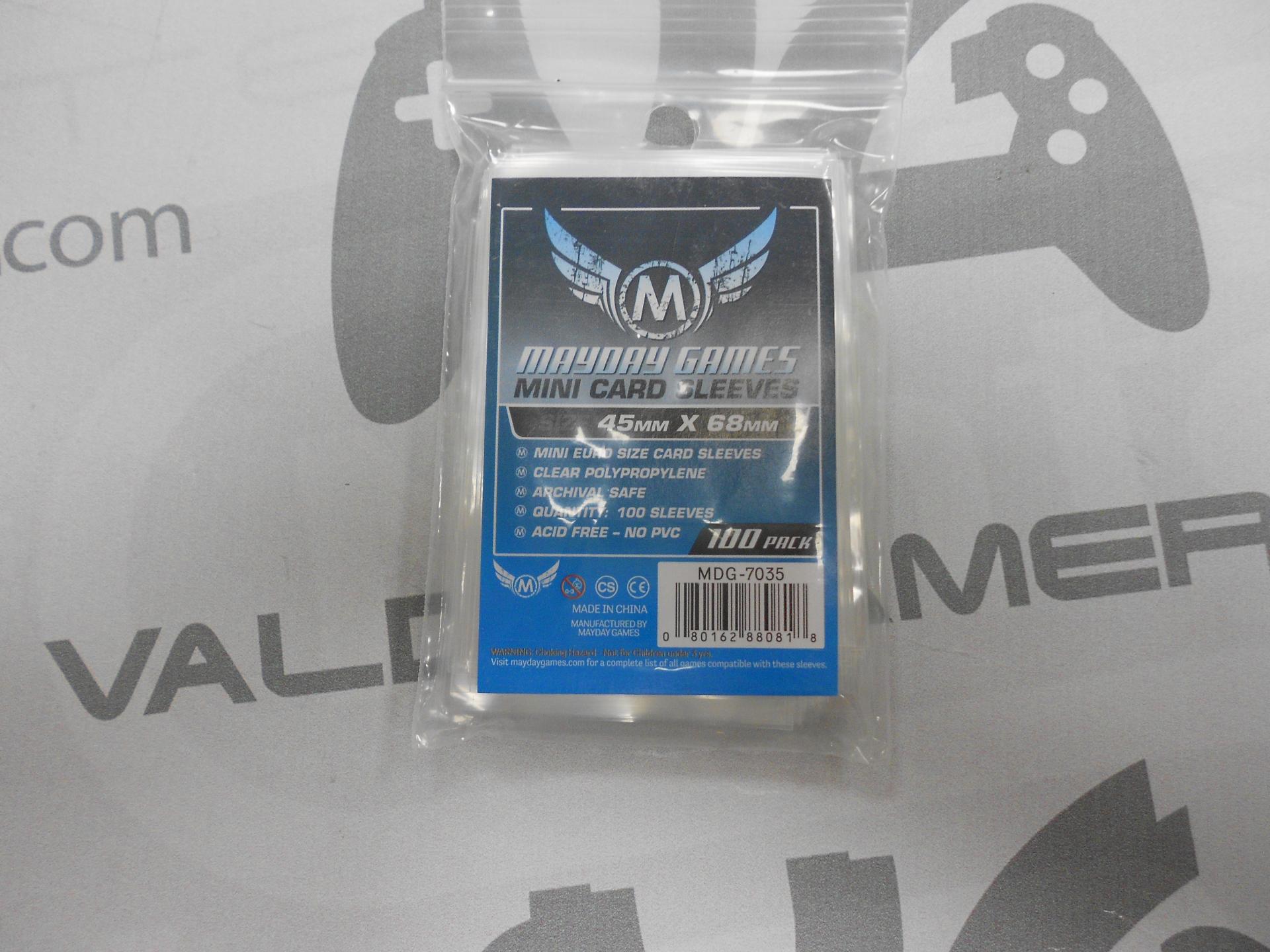Mini Euro Card Sleeves (45x68mm) – Mayday Games E Produktbild-Vorschau 9