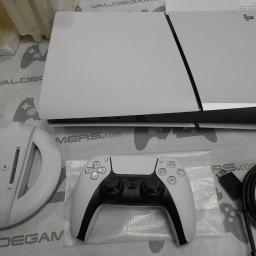 Playstation 5 slim 825GB, + Wd_black Sn850 Nvme Ssd 1tb adicional Blanca digital + mando - seminuevo [2]