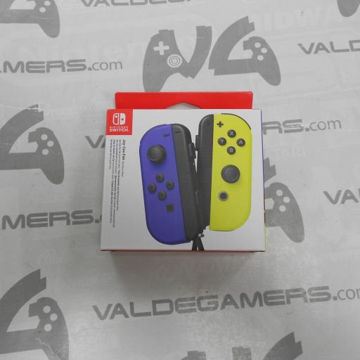  Joy-Con (Set Izda/Dcha) Azul Neón - Amarillo Neón - NUEVO