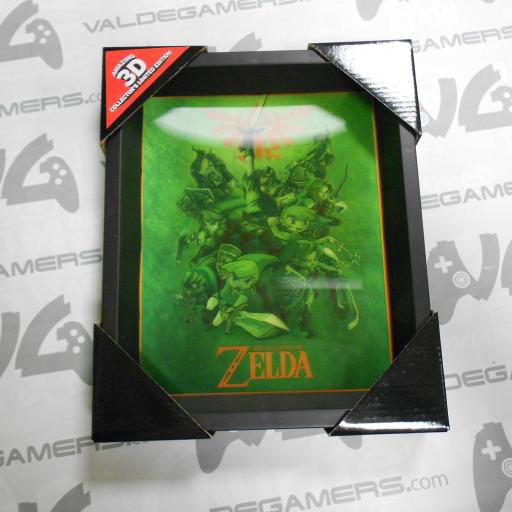 Cuadro 3D Zelda