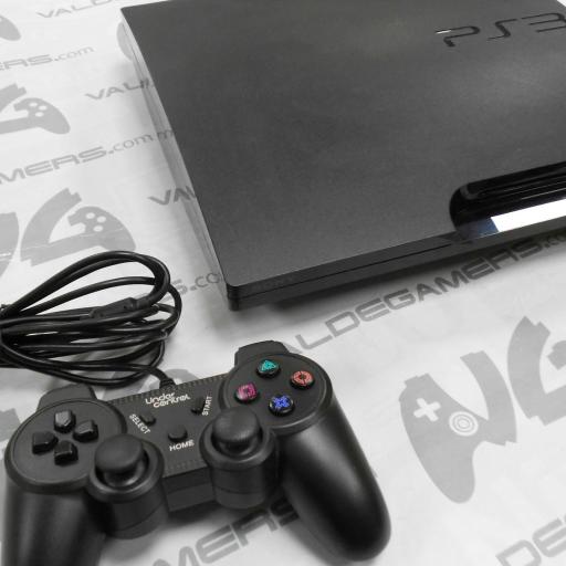 PlayStation 3 Slim 120gb + mando  [3]