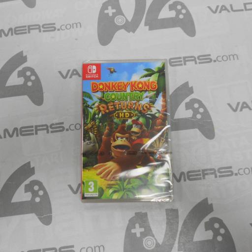 Donkey Kong Country Returns Hd - NUEVO [1]