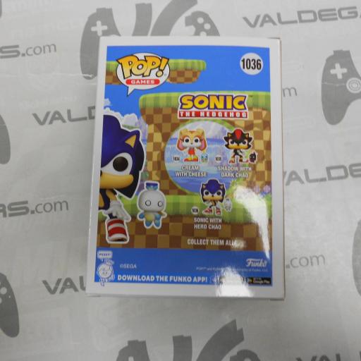 Funko Pop - Sonic With Hero Chao - 1036 [1]