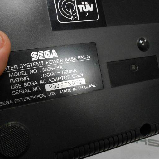 Consola Sega Master System II sonic en memoria [6]