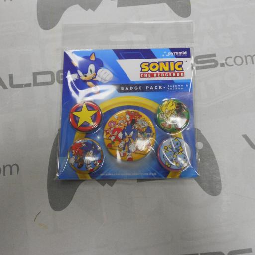 Pack Chapas Sonic