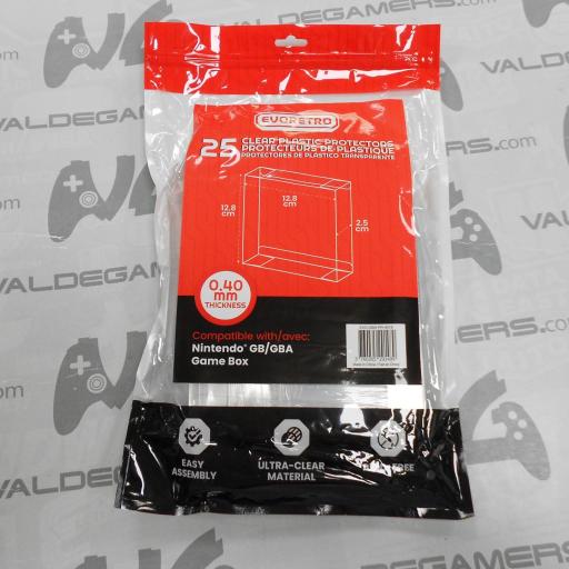 Pack 25 Fundas Protectoras de Gameboy y Gameboy Advance