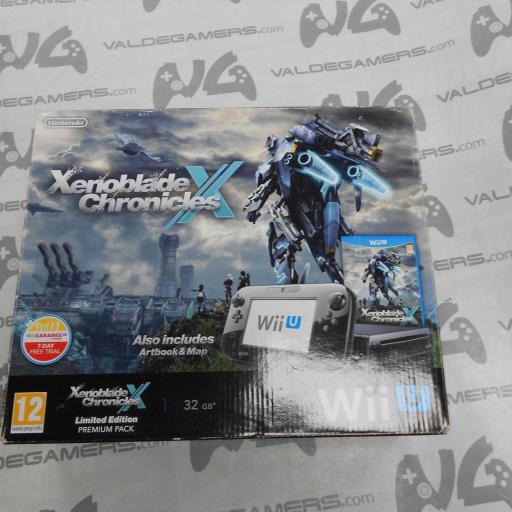 consola Wii U 32GB Premium pack xenoblade Negro*