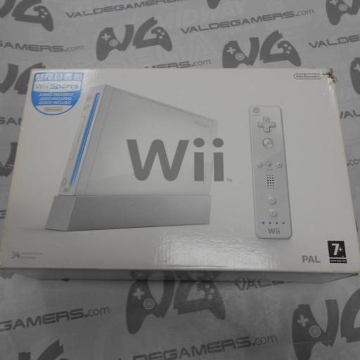 Consola wii retrocompatible  + 1 mando + wii sports