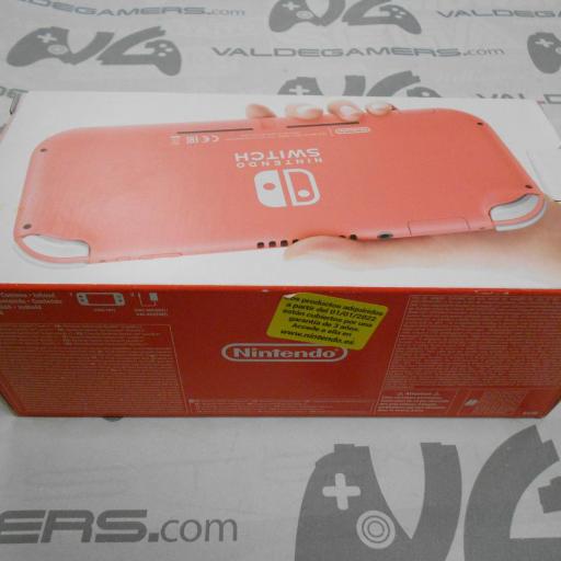  Nintendo Switch Lite coral con caja  [1]