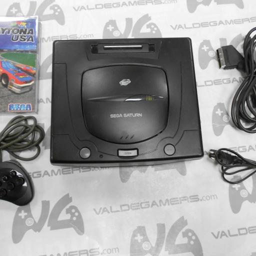 consola sega  saturn + mando 