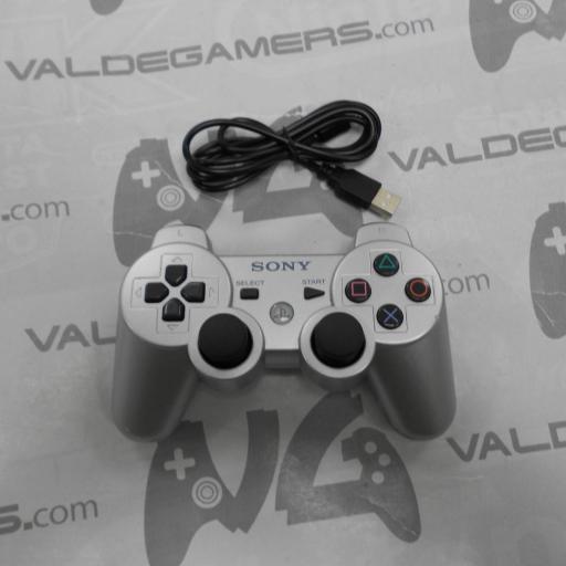 Mando PS3 plata Oficial Dualshock 3 Controller  [0]