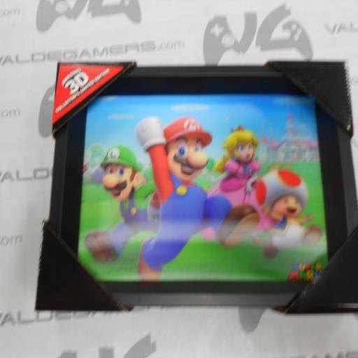 Cuadro 3D Super Mario