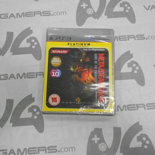 Metal Gear Solid 4 - Guns Of The Patriots Platinum uk - NUEVO