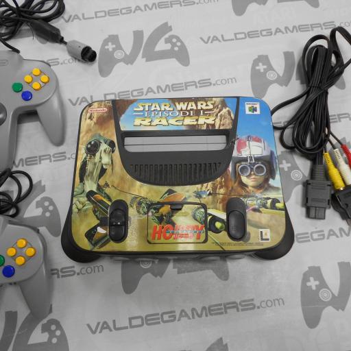 consola Nintendo 64* + 2 mandos + transfer pak [1]