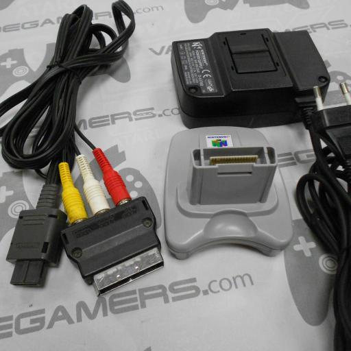 consola Nintendo 64* + 2 mandos + transfer pak [5]