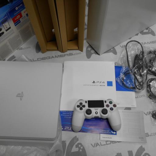 Consola Playstation 4 slim glacier white 500gb + mando  [3]