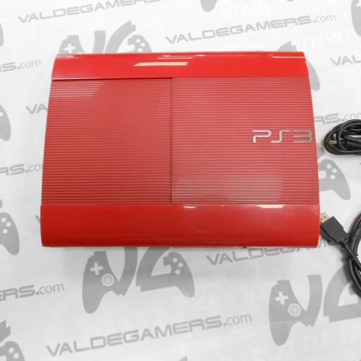  Playstation 3 Super Slim 12Gb roja 