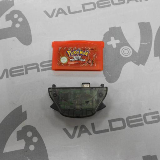 Pokemon rojo fuego + adpatador inalambrico