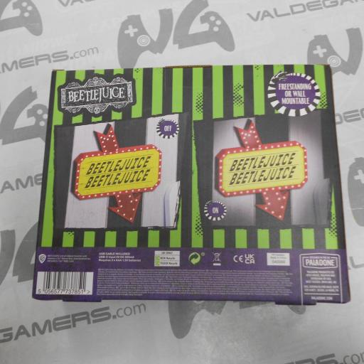 Lámpara Cartel de Beetlejuice [1]