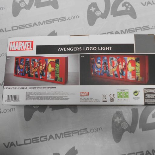 Lámpara Marvel Logo Avengers [1]
