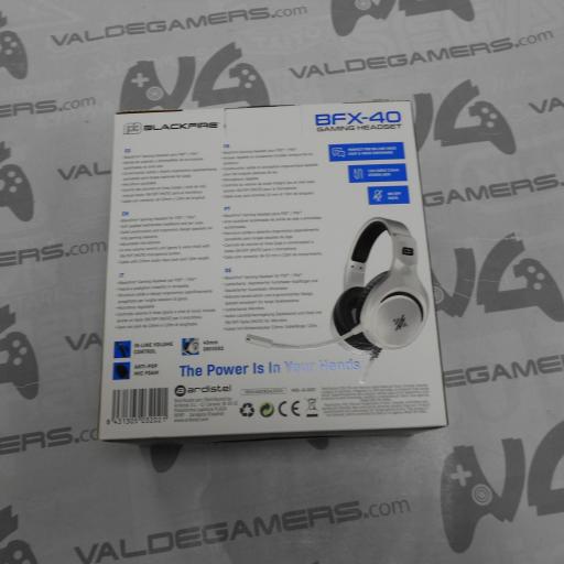 Auriculares ARDISTEL BFX-40 Blanco PS4 / PS5 - NUEVO [2]
