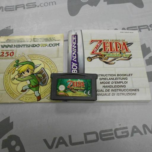 Zelda The Minish Cap + manuales 