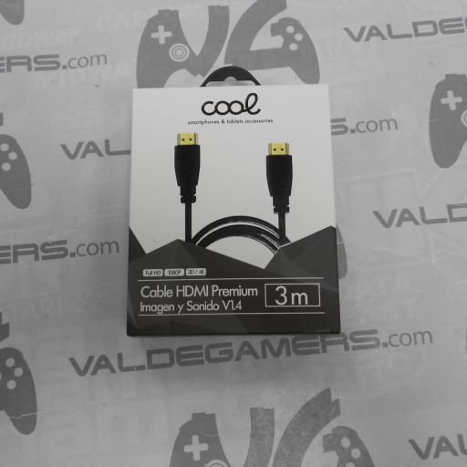 Cool Cable HDMI V1.4 Ultra 4K Macho/Macho 3m - NUEVO