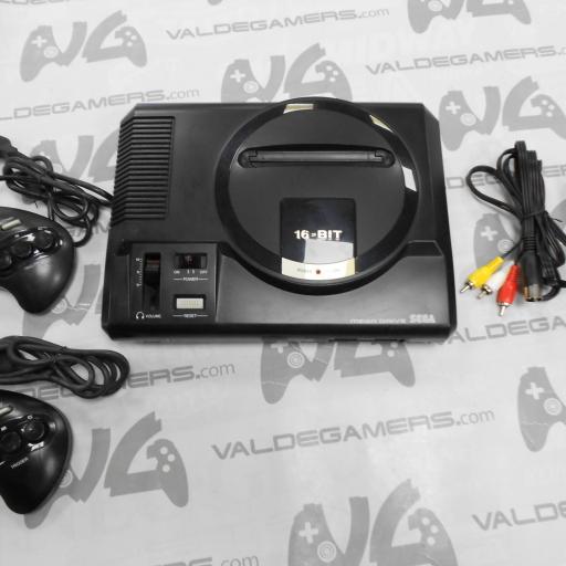 consola Sega Mega Drive 1 + 2 mandos [0]