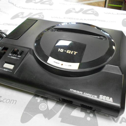 consola Sega Mega Drive 1 + 2 mandos [1]