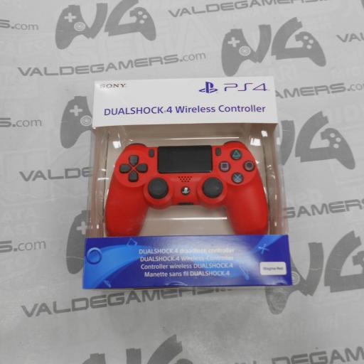 Mando dualshock 4 magma red ps4 V2 original - NUEVO  [0]