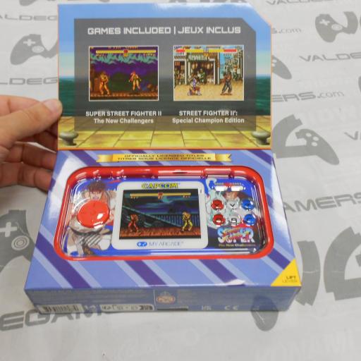 Consola Retro Pocket Player Pro Gamer Street Fighter II My Arcade - NUEVO [1]