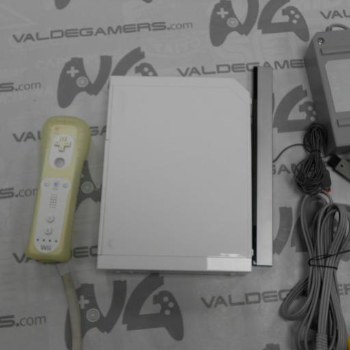 Consola wii retrocompatible  + mando original + base