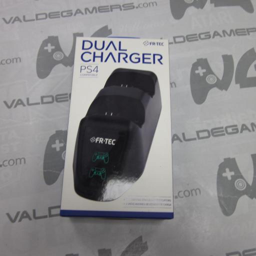 base de carga dual FR-TEC para ps4 - seminuevo