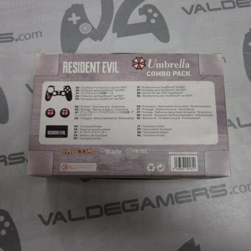 funda rigida + grips FR-TEC Umbrella Resident Evil  PS4 - NUEVO  [1]